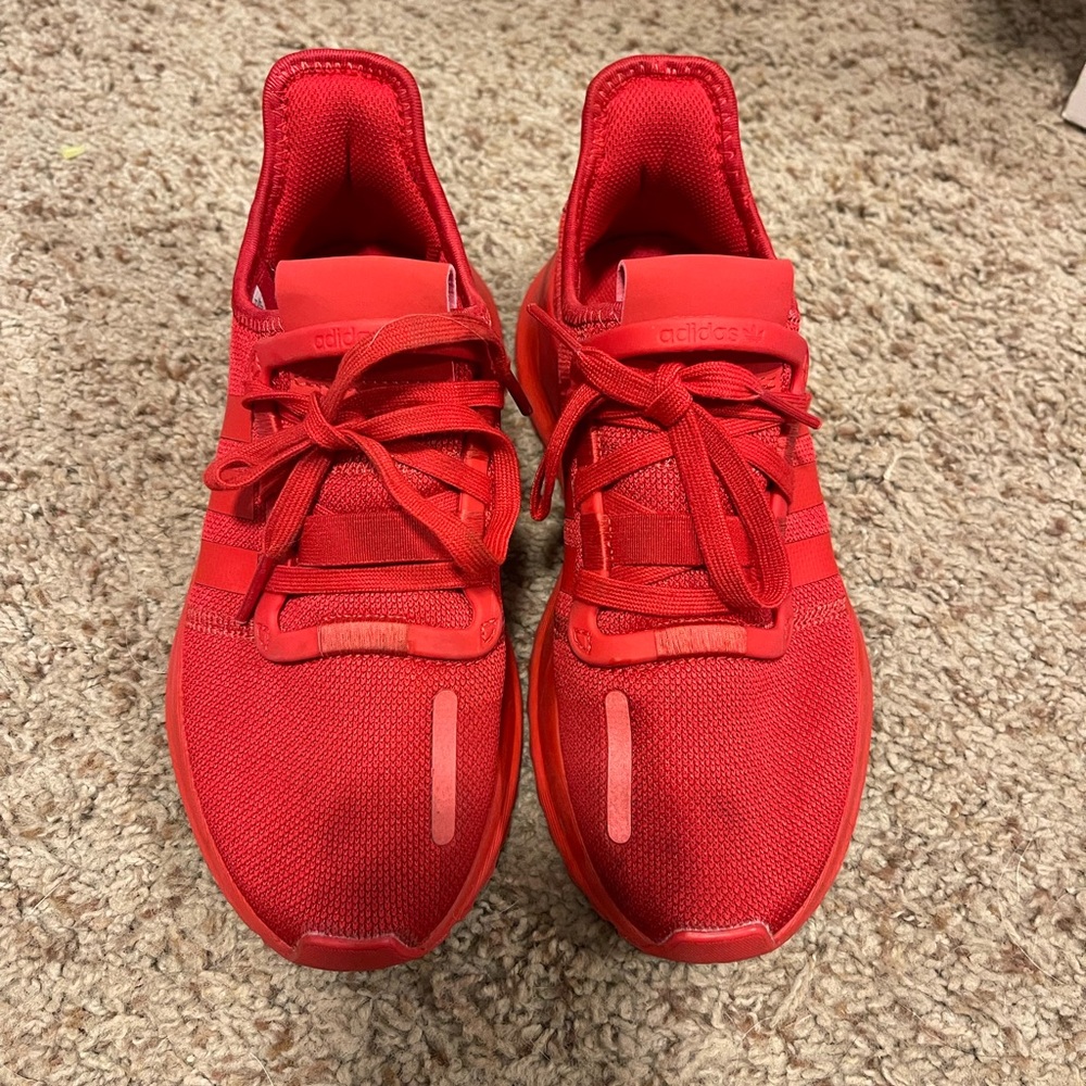Adidas Women’s Size 5 Red ZX 1K Boost J.